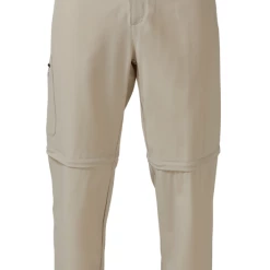 SHIMANO MENS ZIP OFF OUTDOOR FISHING PANTS OATMEAL