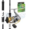 Barra Combo Medium 5-10kg Shimano Sedona And Jewel Rod