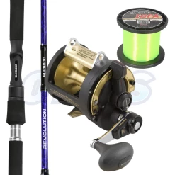 Shimano Tuna And Marlin Game Fishing 15kg Combo Revolution And TLD