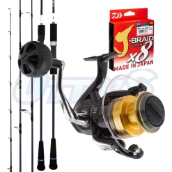 Light Spin Slow Jig Combo Saltist V2 And Shimano Socorro