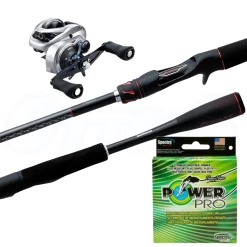 Shimano Tranx Barra Left Hand Baitcast Fishing Combo