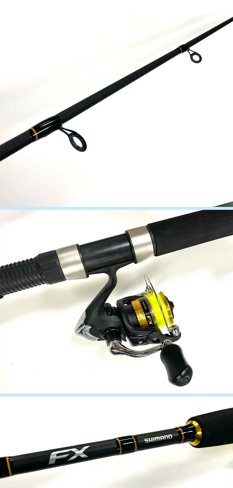 Shimano 19 FX Spooled Fishing Reel & Rod Combo