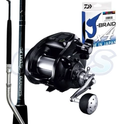 Deep Drop Combo Shimano Forcemaster 9000 And Status Rod