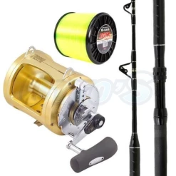 Shimano Tuna And Marlin Game Fishing 15kg Combos Tiagra And Tiagra Hyper Rod
